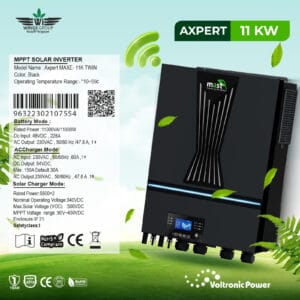 انفرتر طاقة شمسية علامة ماست MAST AXPERT-MAX E 11KW