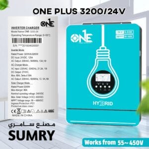 انفرتر طاقة شمسية علامة ون ONE 3.2kw Plus