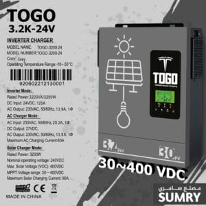 انفرتر طاقة شمسية علامة توغو TOGO 3.2kw